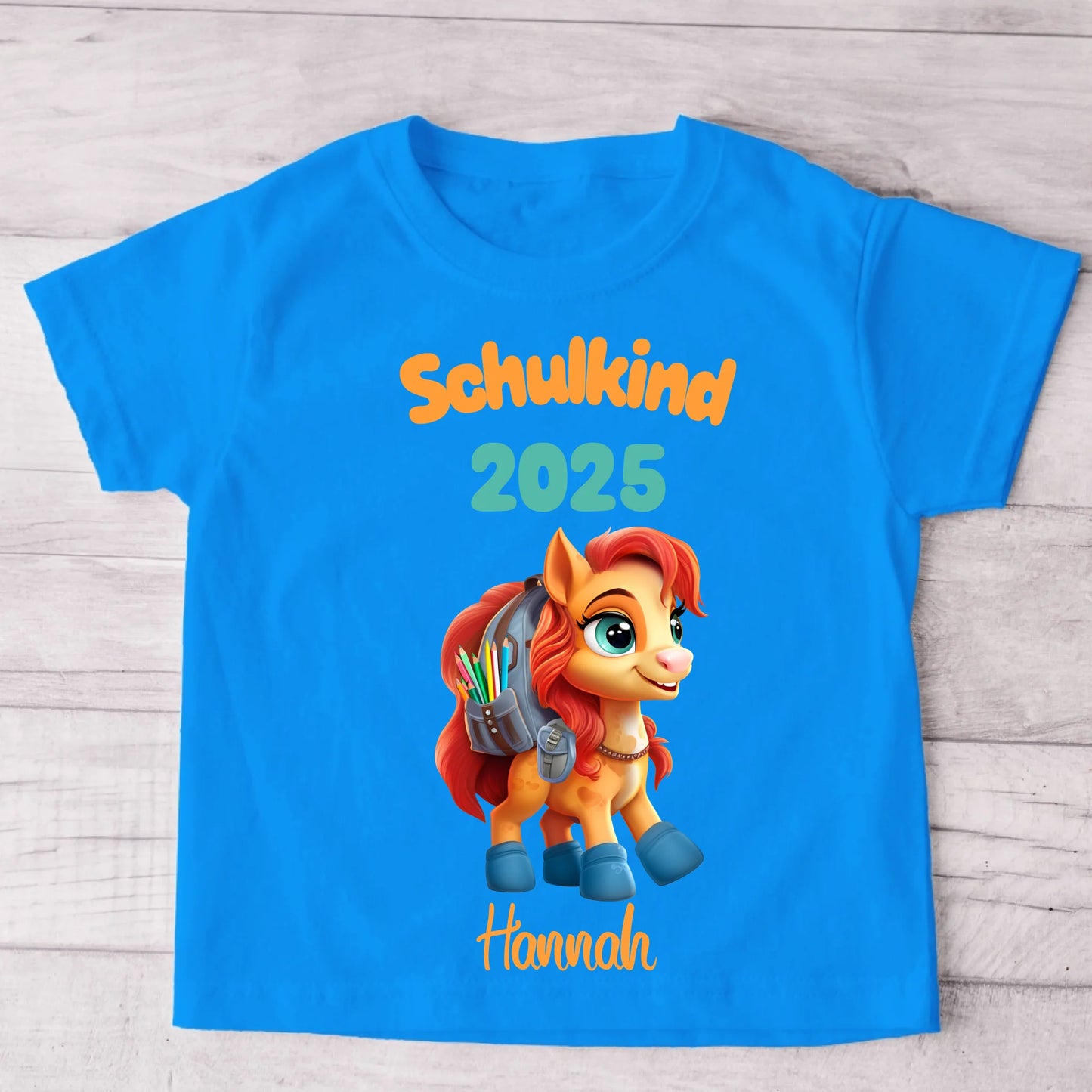 Pony - Gepersonaliseerd kinder T-shirt 