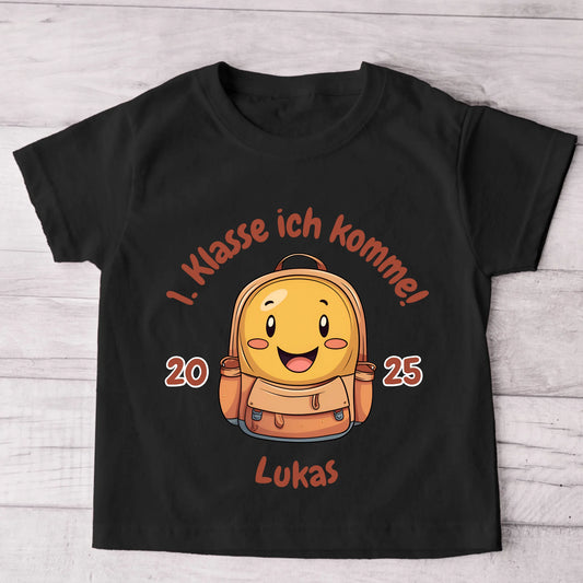 Schooltas - Gepersonaliseerd kinder T-shirt 