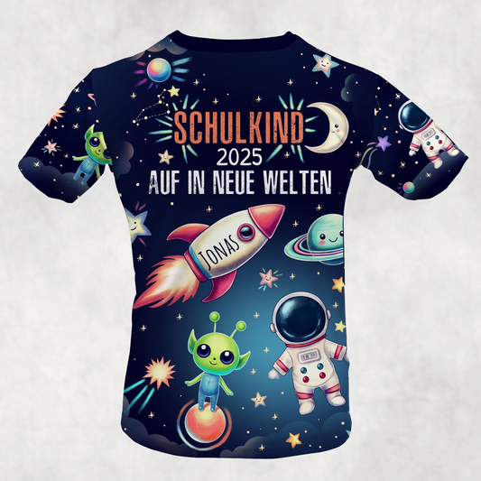 Universum - Gepersonaliseerd kinder T-shirt