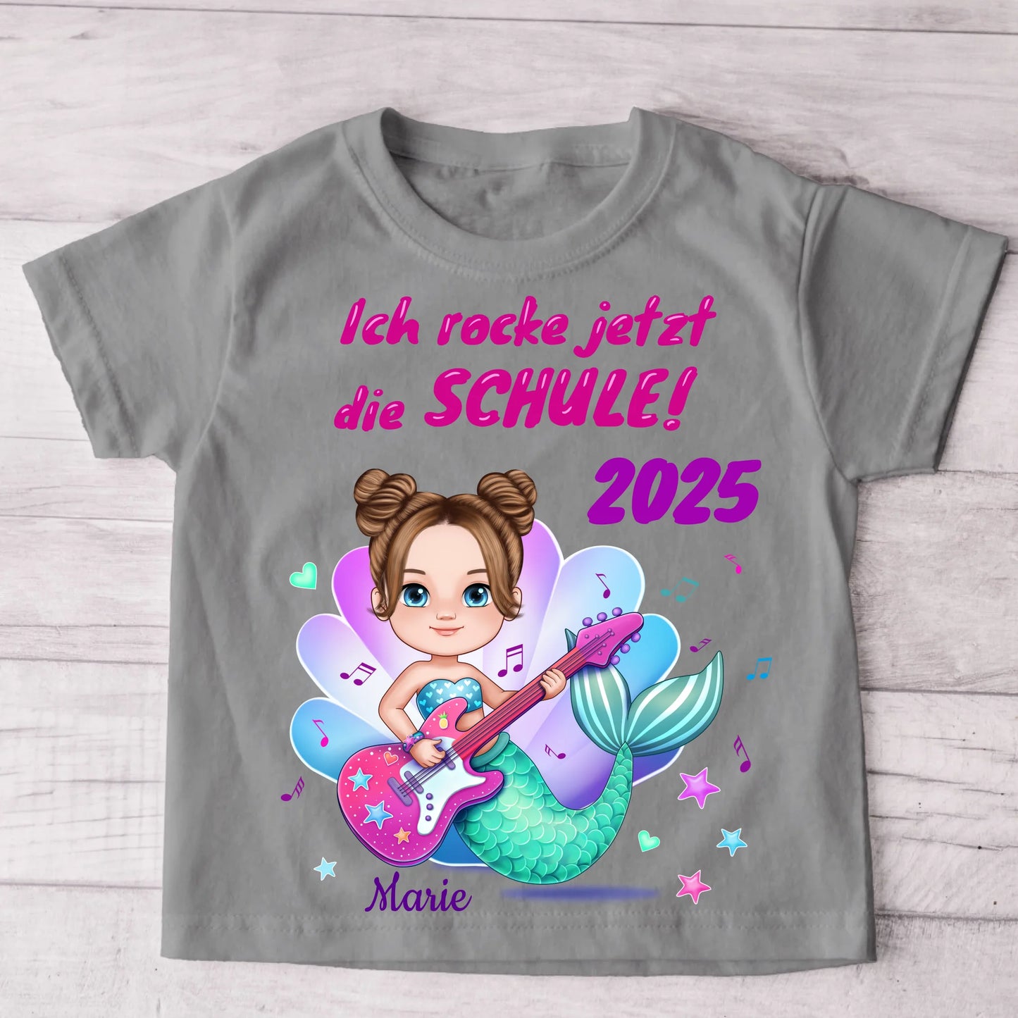 Sea Magic - Gepersonaliseerd kinder-T-shirt 