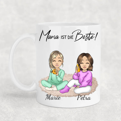 Mama is er altijd - Gepersonaliseerde mok