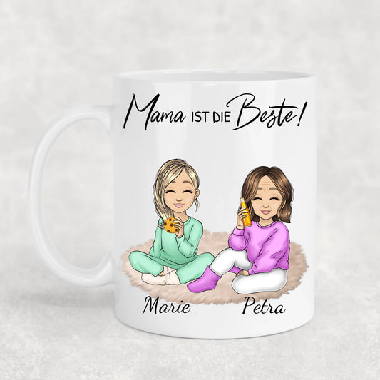 Mama is er altijd - Gepersonaliseerde mok