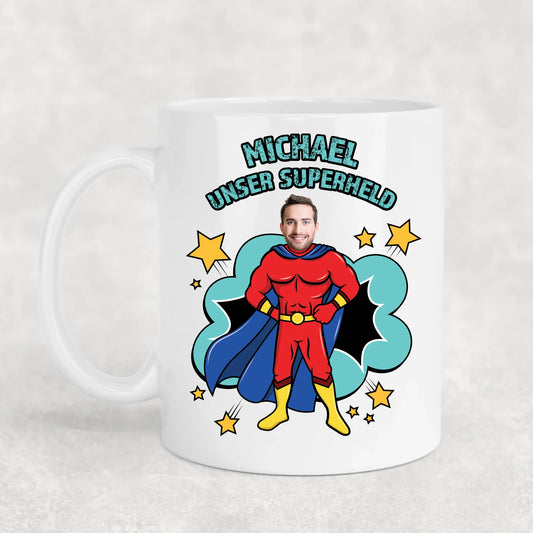 Superheld - Gepersonaliseerde mok