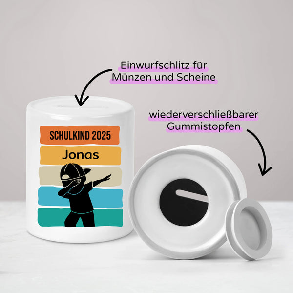 Los gehts! - Personalisierte Spardose