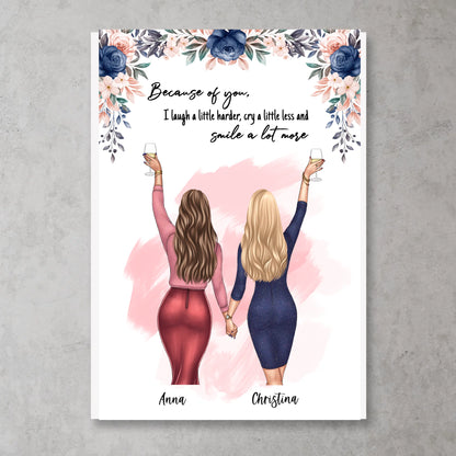Party Girls - Personalisiertes Poster TEST