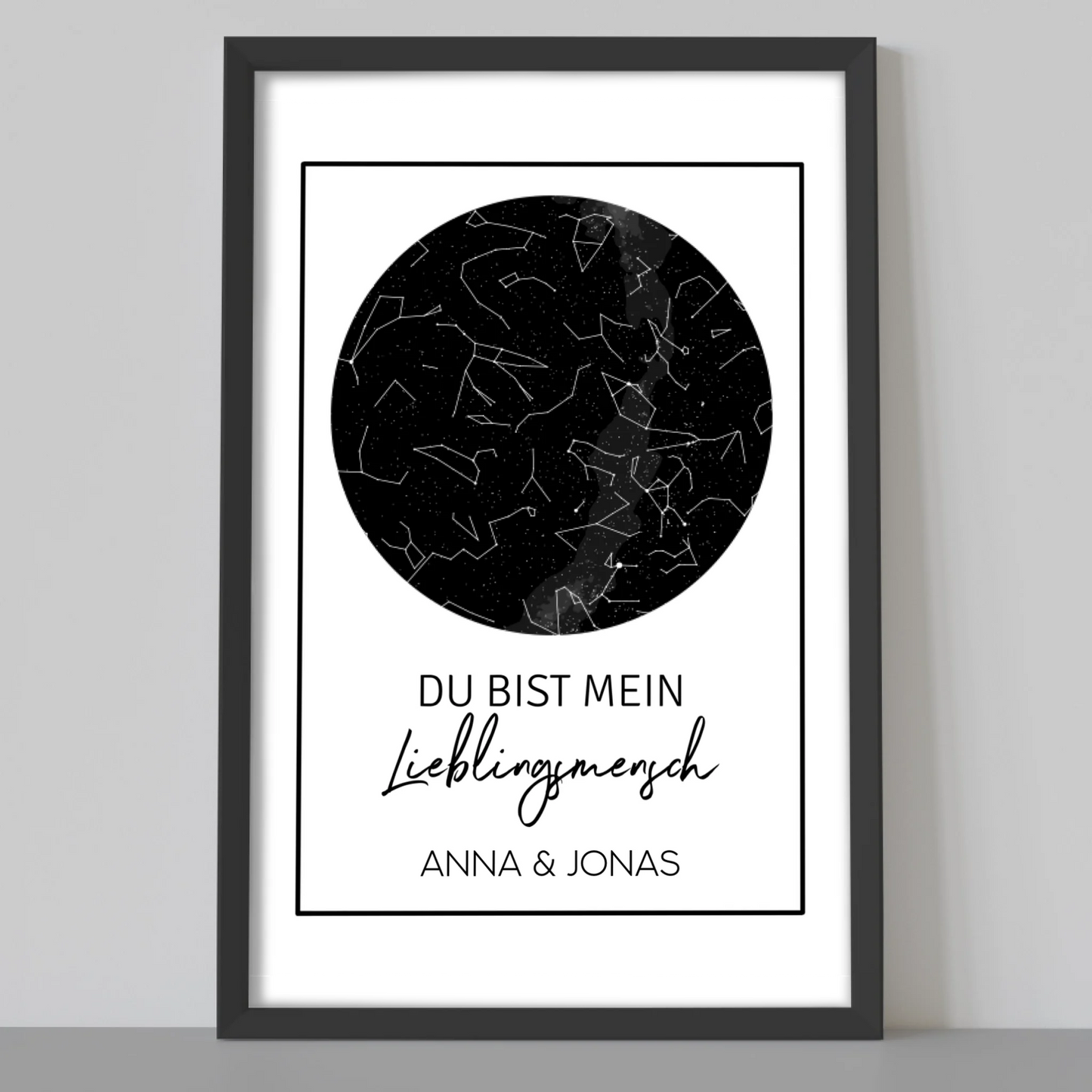frame black 30x20cm and 60x40cm
