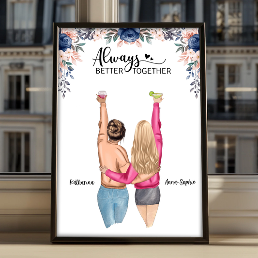 poster in a frame 60x40