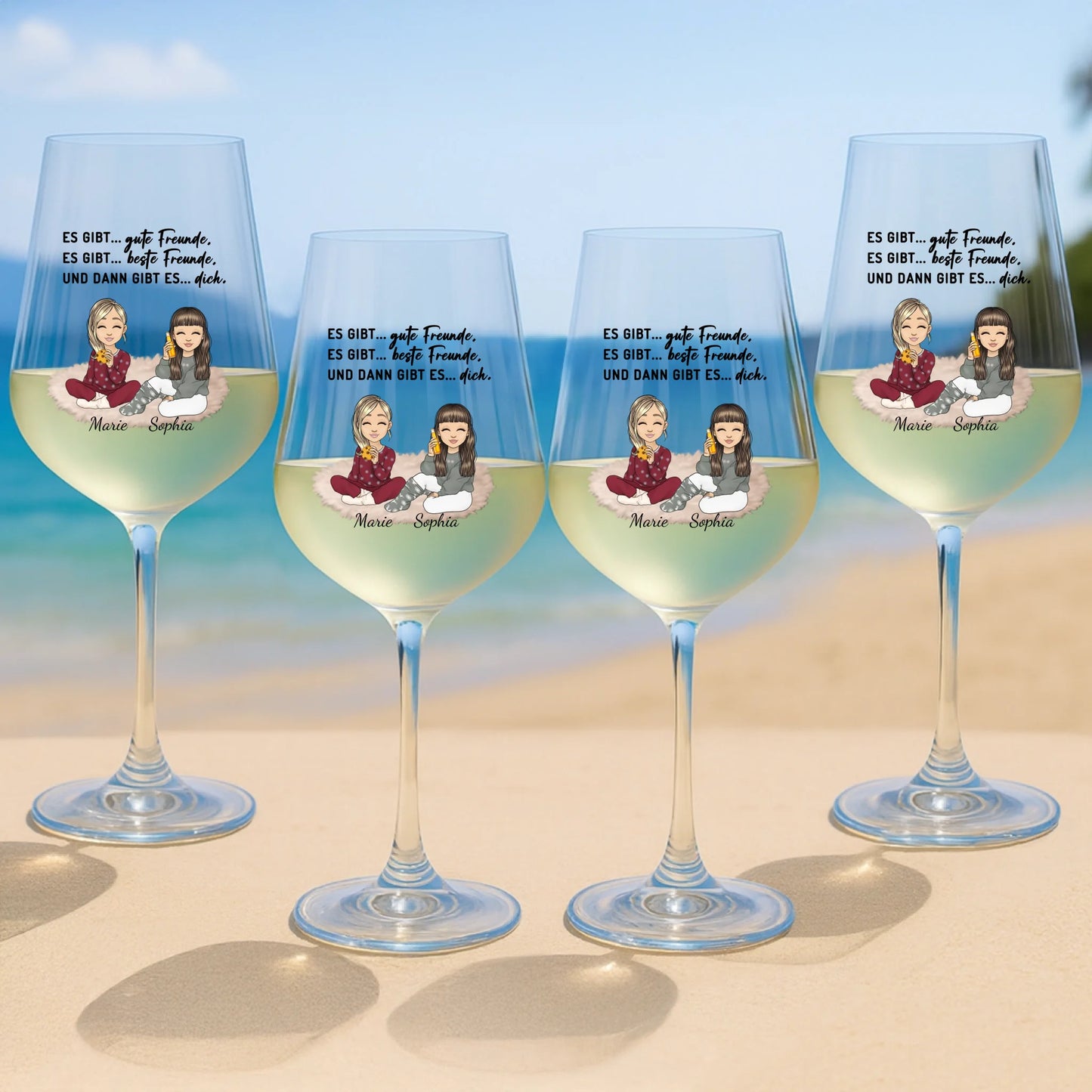 store set 4 wine glasses 