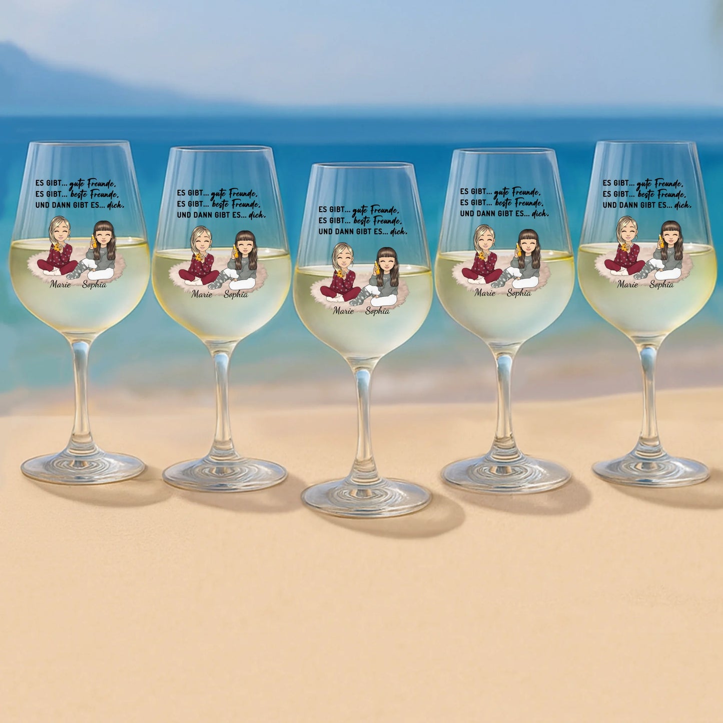 store set 4 wine glasses 