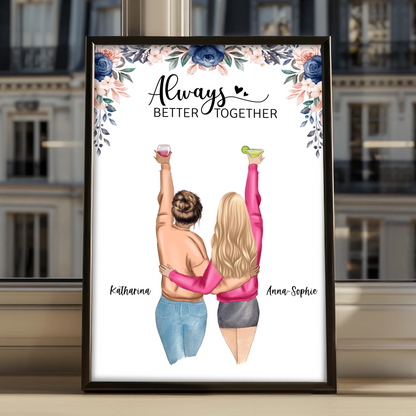 poster in a frame 60x40