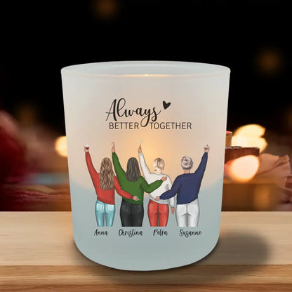 Mädelsabend - Personalisiertes Teelicht