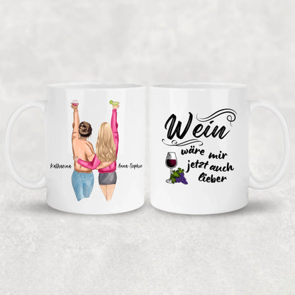 Best Friends forever - Personalisierte Tasse