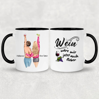 Best Friends forever - Personalisierte Tasse