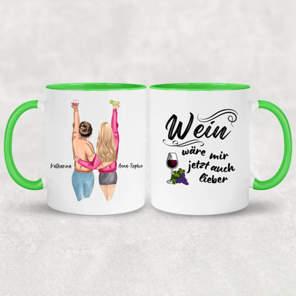 Best Friends forever - Personalisierte Tasse