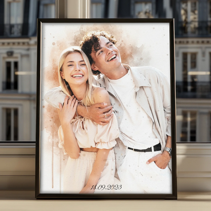 poster in a frame 40x30