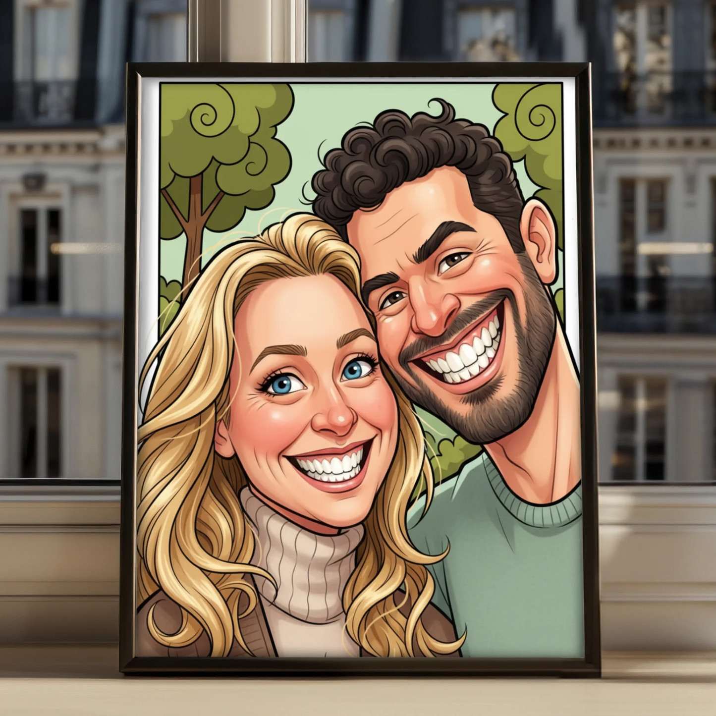 poster in a frame 40x30