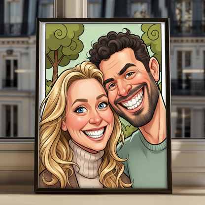 poster in a frame 40x30