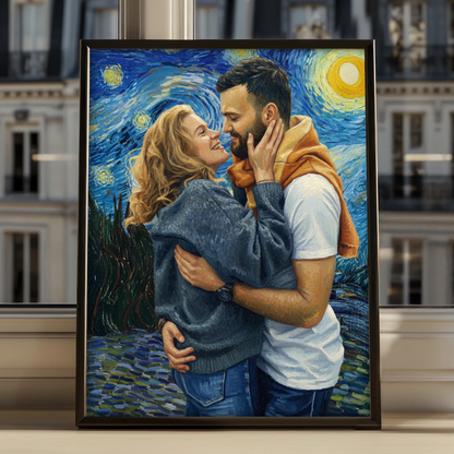 poster in a frame 40x30