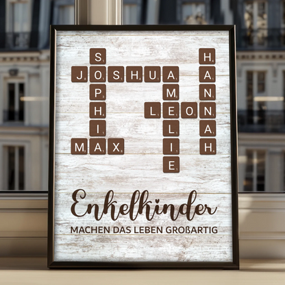 poster in a frame 40x30