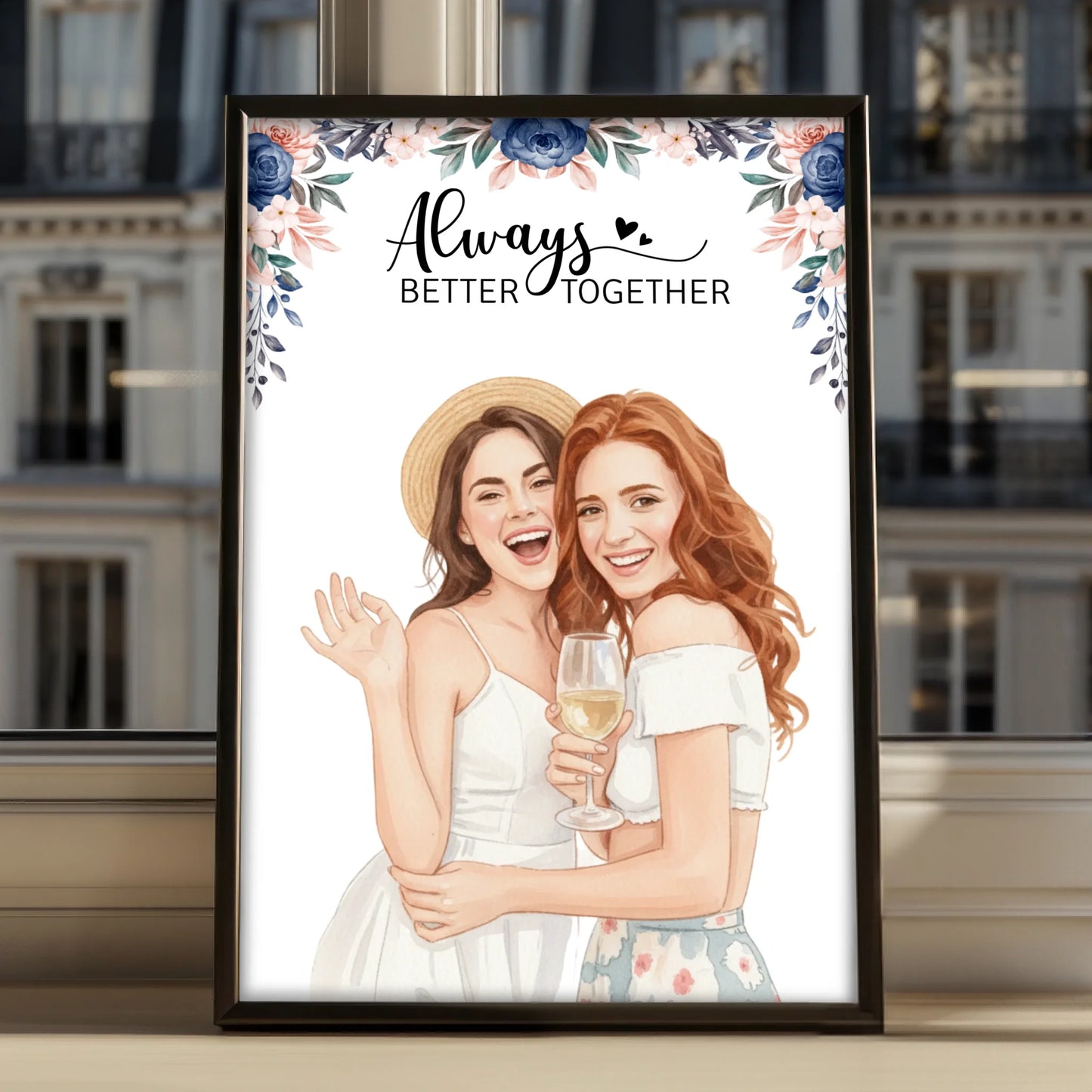 poster in a frame 60x40