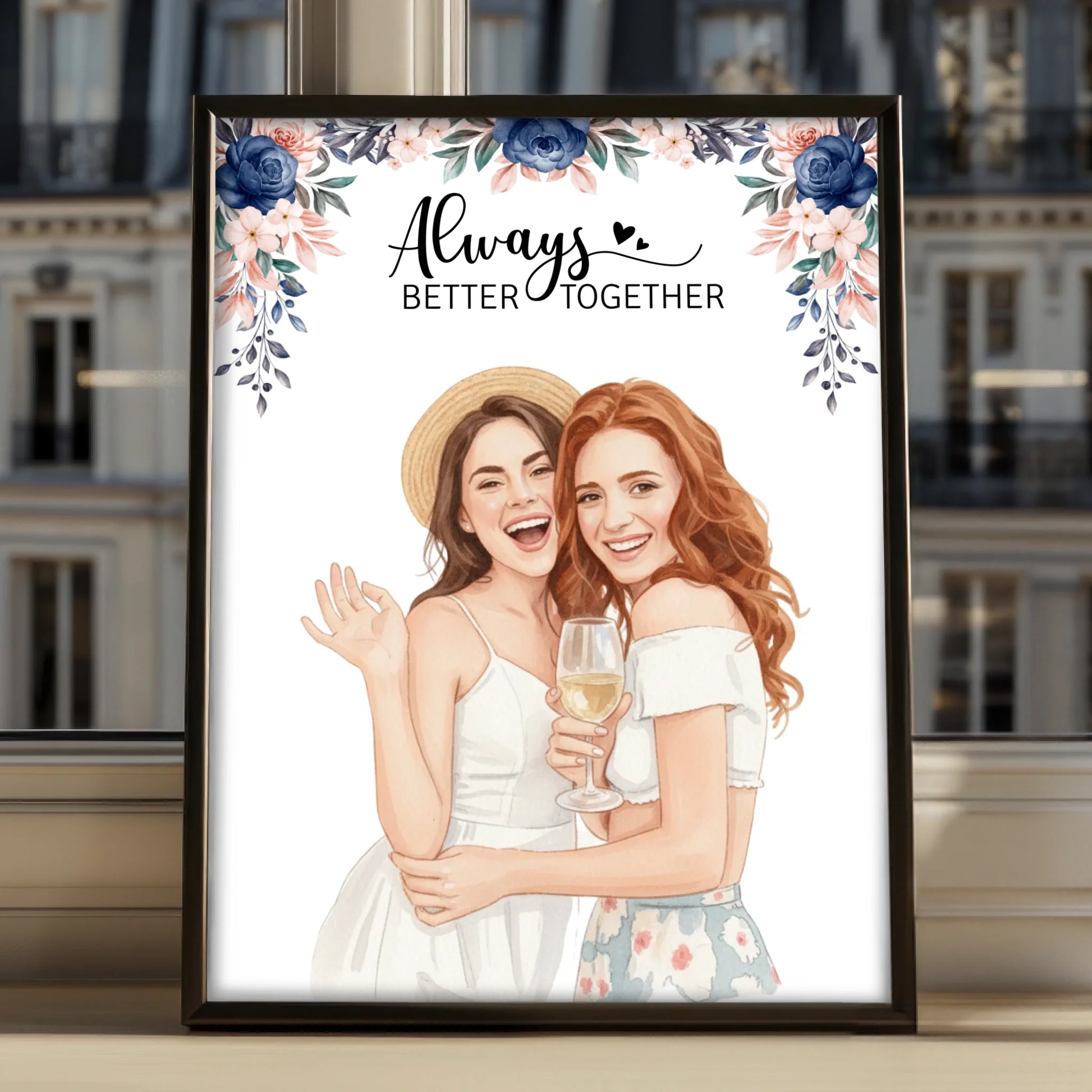 poster in a frame 40x30