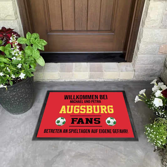 Eigene Gefahr - Personalisierte Fußmatte