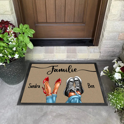 Füße - Personalisierte Fußmatte