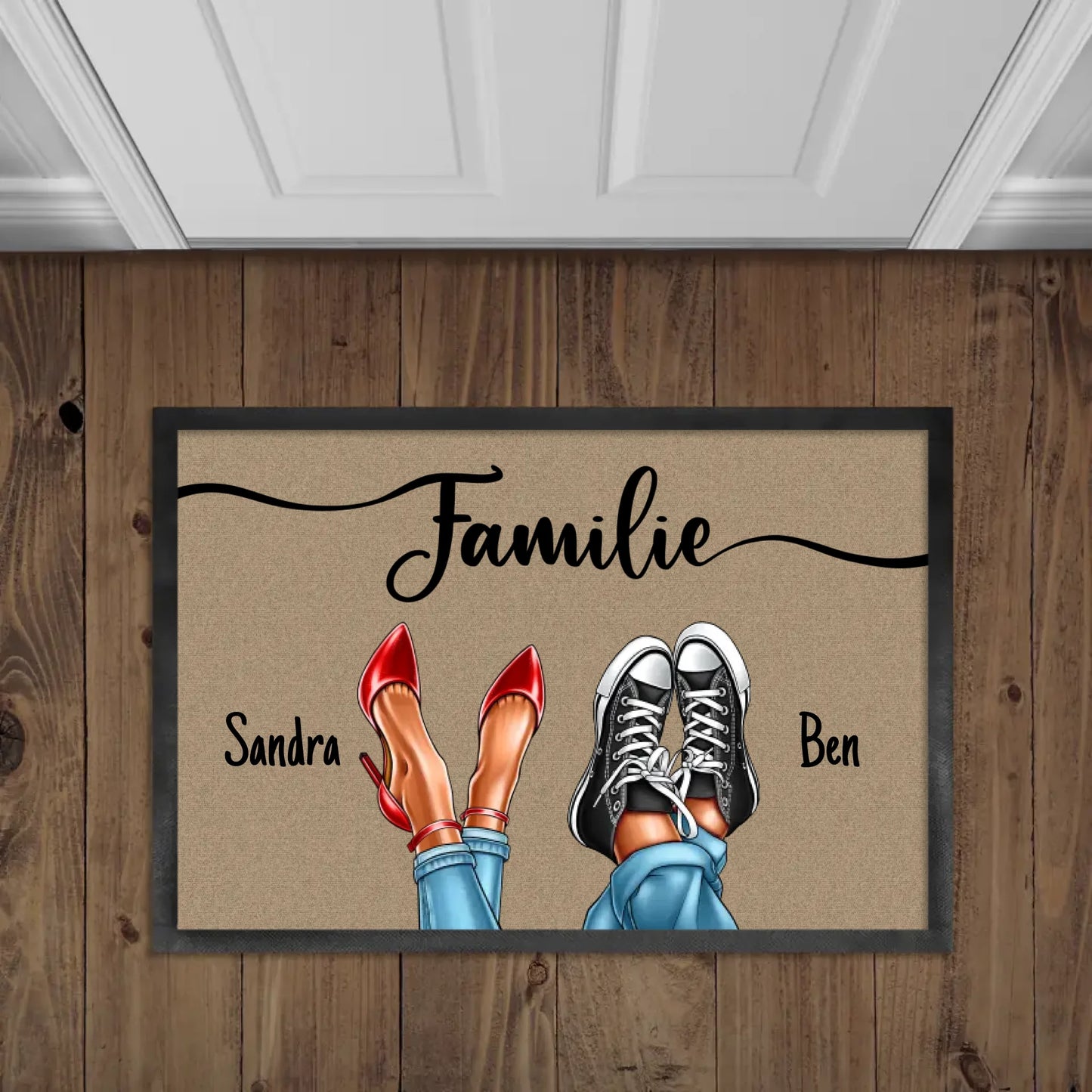 Füße - Personalisierte Fußmatte