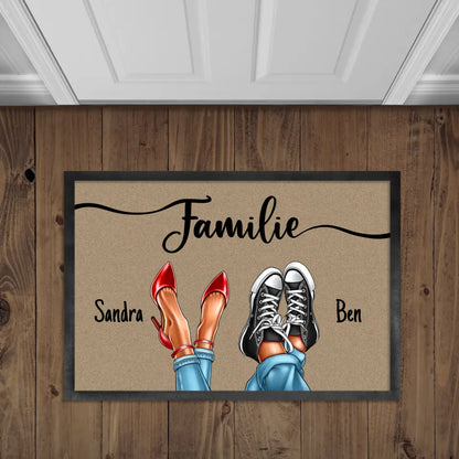 Füße - Personalisierte Fußmatte