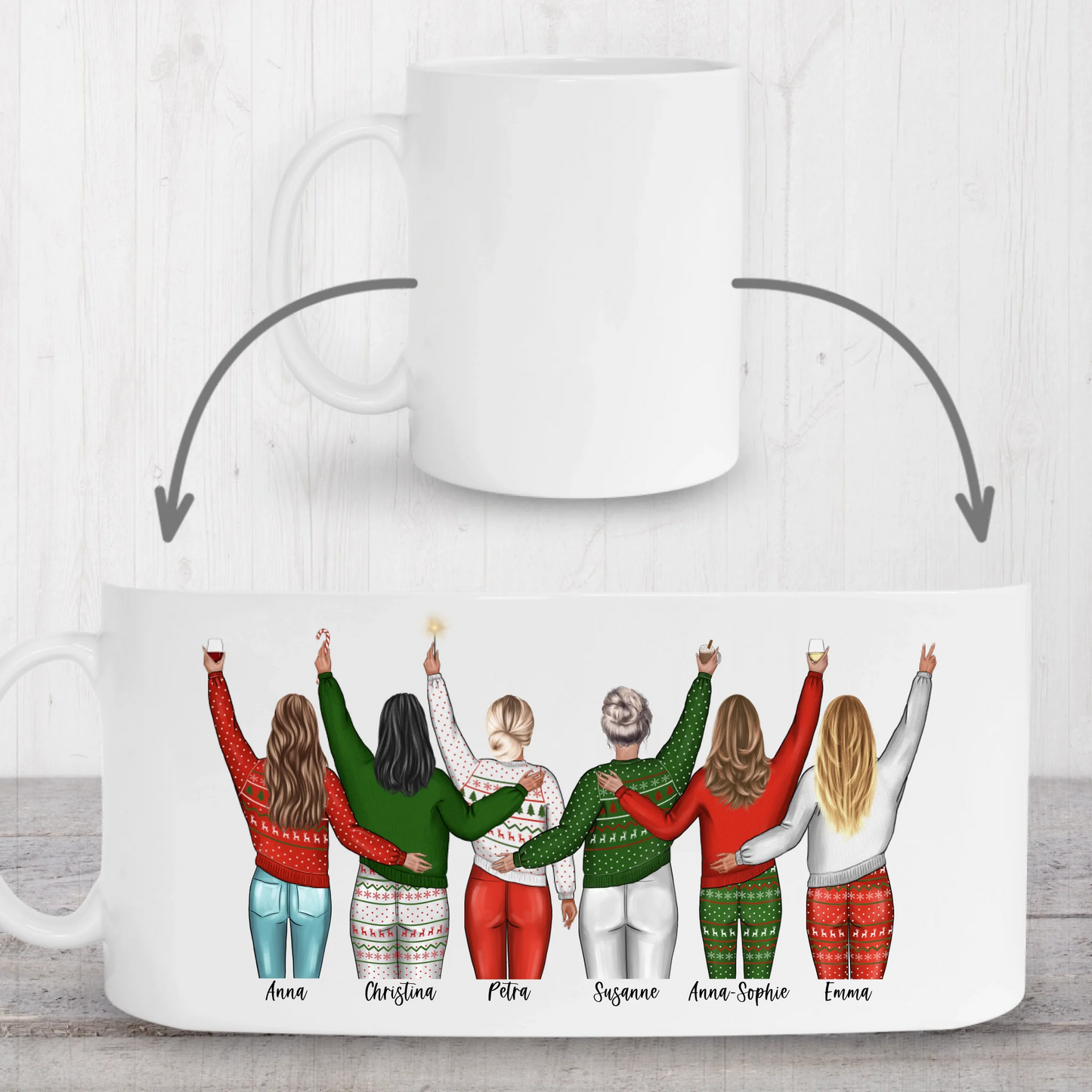 Mug white whole printarea