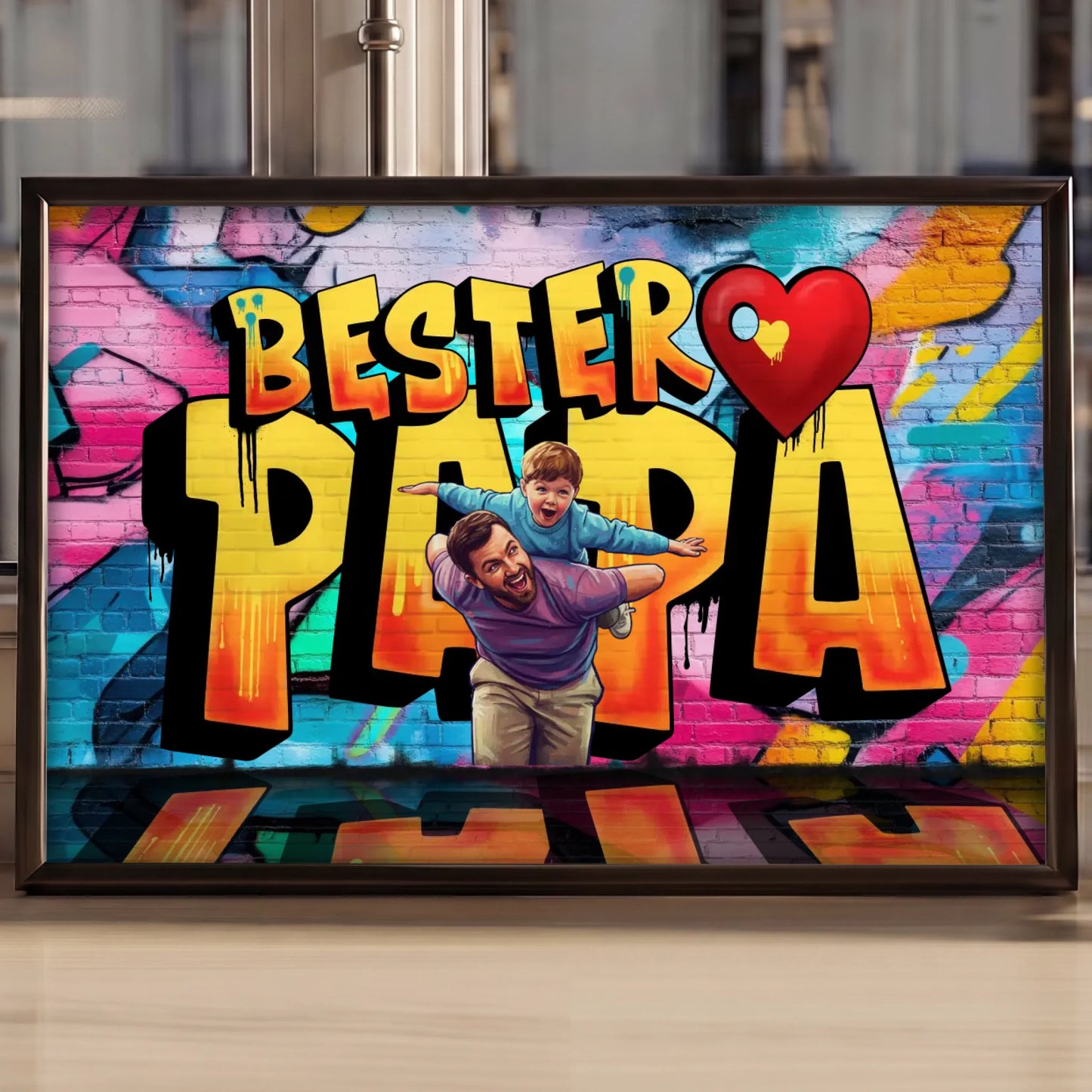 poster in a frame 60x40_30x20  horizontal