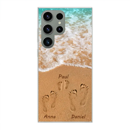 Strandurlaub - Personalisierte Handyhülle