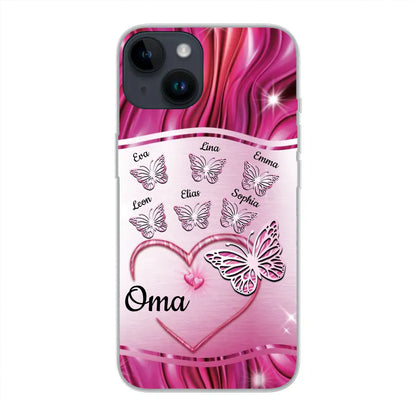 Schmetterlingszauber - Personalisierte Handyhülle