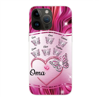 Schmetterlingszauber - Personalisierte Handyhülle