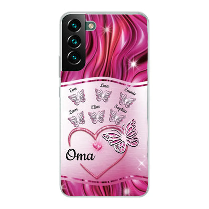 Schmetterlingszauber - Personalisierte Handyhülle