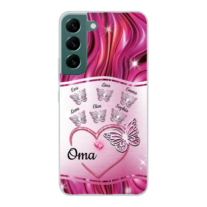 Schmetterlingszauber - Personalisierte Handyhülle
