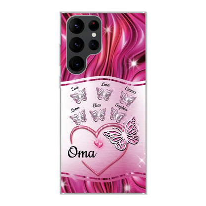 Schmetterlingszauber - Personalisierte Handyhülle