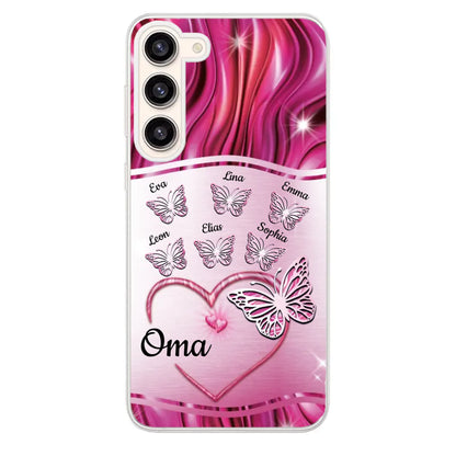 Schmetterlingszauber - Personalisierte Handyhülle