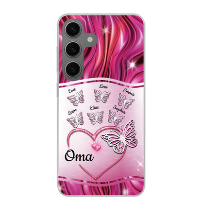 Schmetterlingszauber - Personalisierte Handyhülle