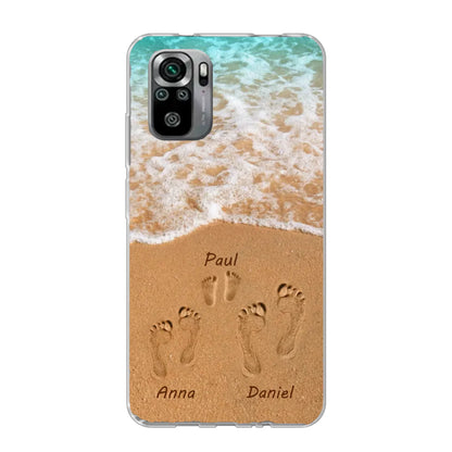 Strandurlaub - Personalisierte Handyhülle