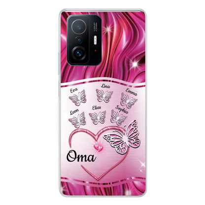 Schmetterlingszauber - Personalisierte Handyhülle