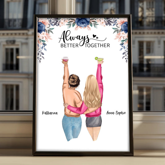 poster in a frame 60x40