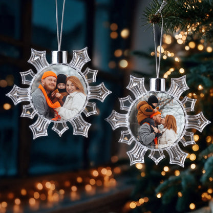 2x bundle store bauble  snowflake 57x57mm Printeers