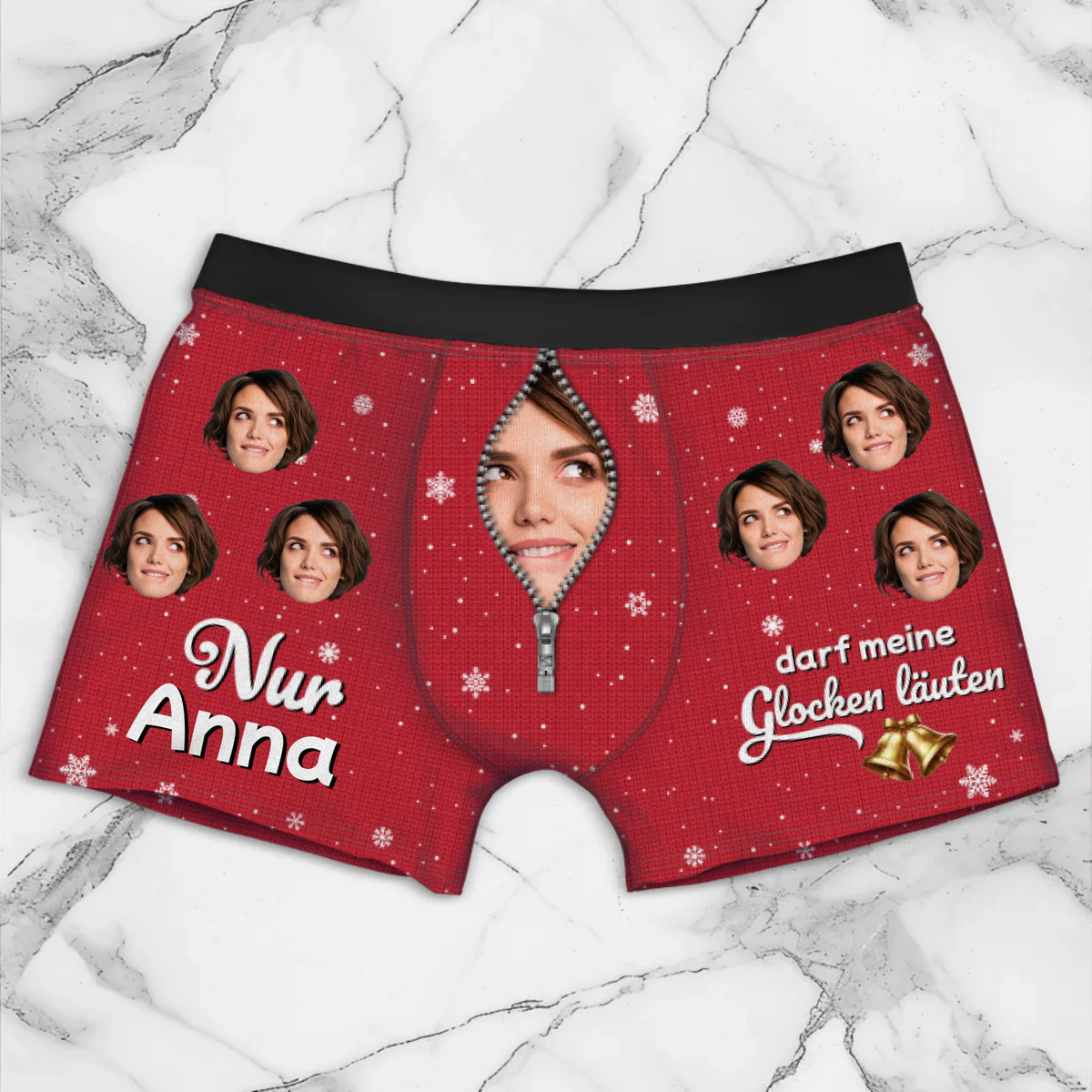 Glocken läuten - Personalisierte Boxershorts