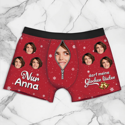 Glocken läuten - Personalisierte Boxershorts