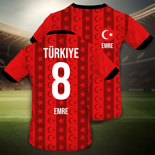Türkei-Trikot - Personalisiertes T-Shirt