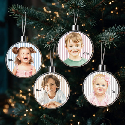 4x bundle store guidelines bauble round 74x74mm Printeers