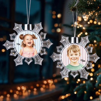 2x bundle store bauble  snowflake 57x57mm Printeers