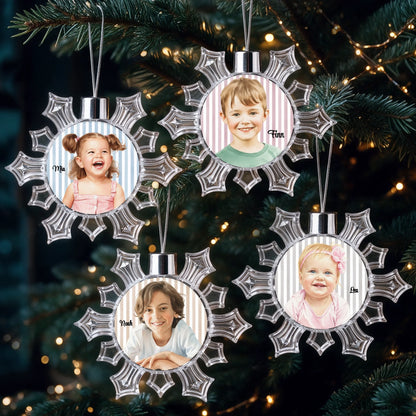 4x bundle store bauble  snowflake 57x57mm Printeers