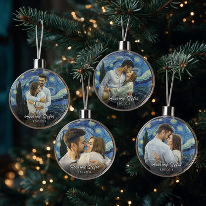 4x bundle store guidelines bauble round 74x74mm Printeers